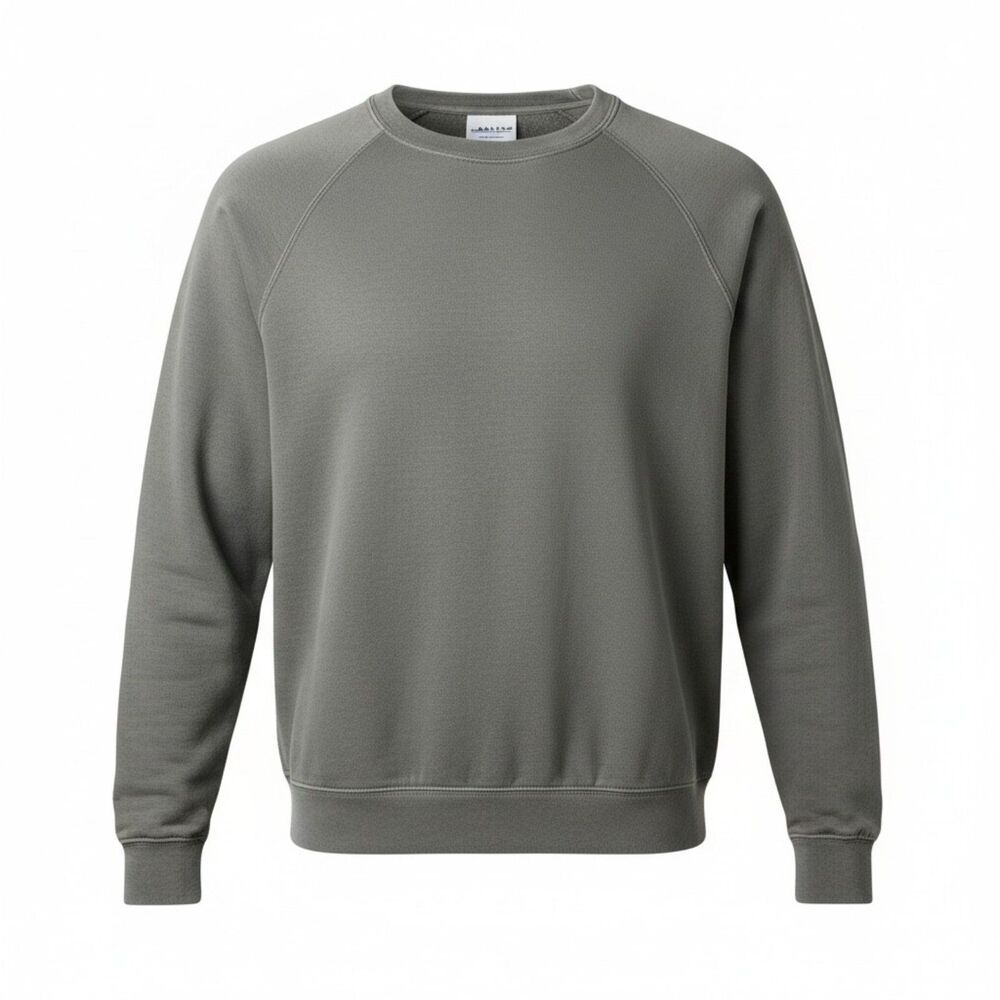 BYLT Premium Basics Men’s Gray Crewneck Pullover Sweatshirt Stretch Size XL NWT